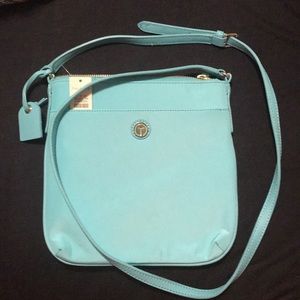 Light blue crossbody